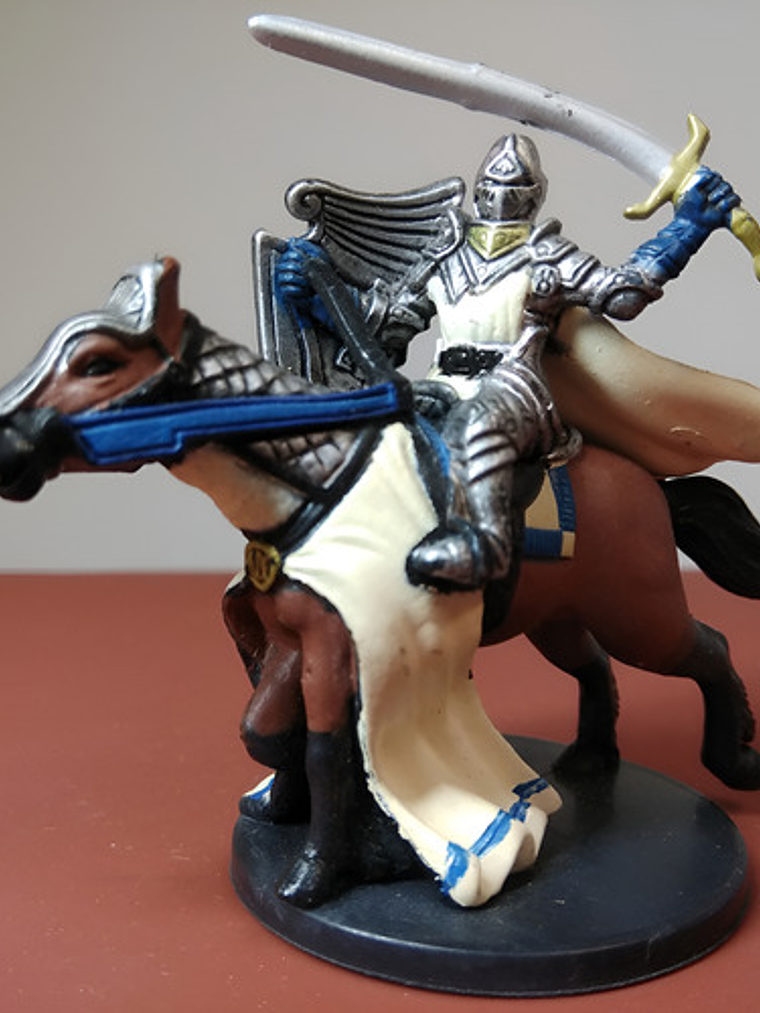Mounted Paladin #06 Angelfire Miniatura Dungeons And Dragons 1