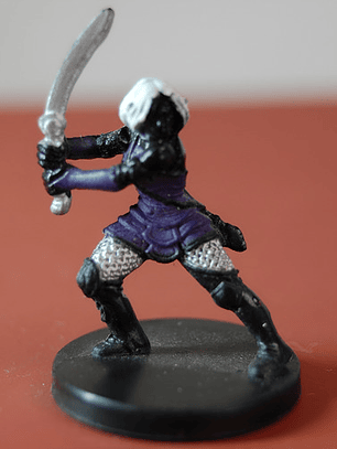 Drow Adventurer #11 Demonweb Mini Dungeons And Dragons