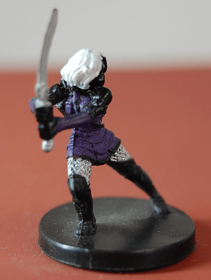 Drow Adventurer #11 Demonweb Mini Dungeons And Dragons