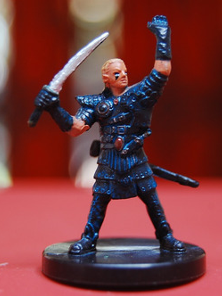 Half-elf Hexblade #33 Aberrations Mini Dungeons And Dragons 3