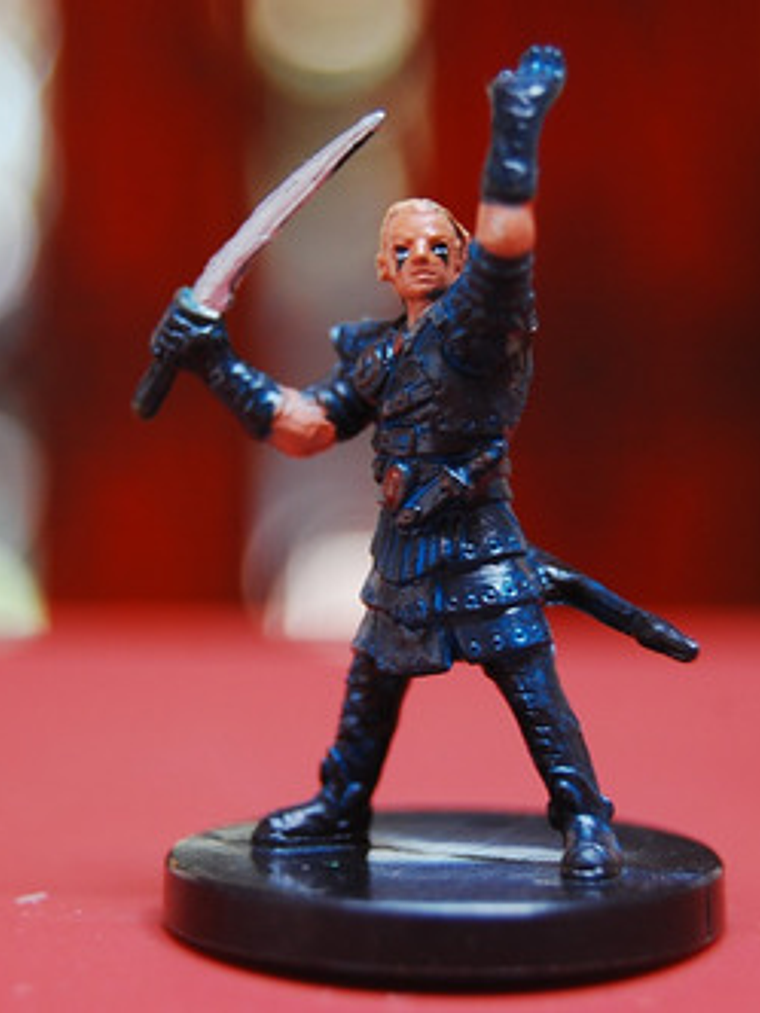 Half-elf Hexblade #33 Aberrations Mini Dungeons And Dragons 4