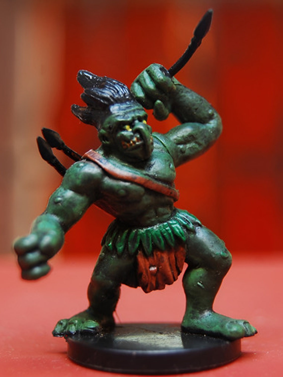 Forest Troll #55 Deathknell Mini Dungeons And Dragons D&d 1