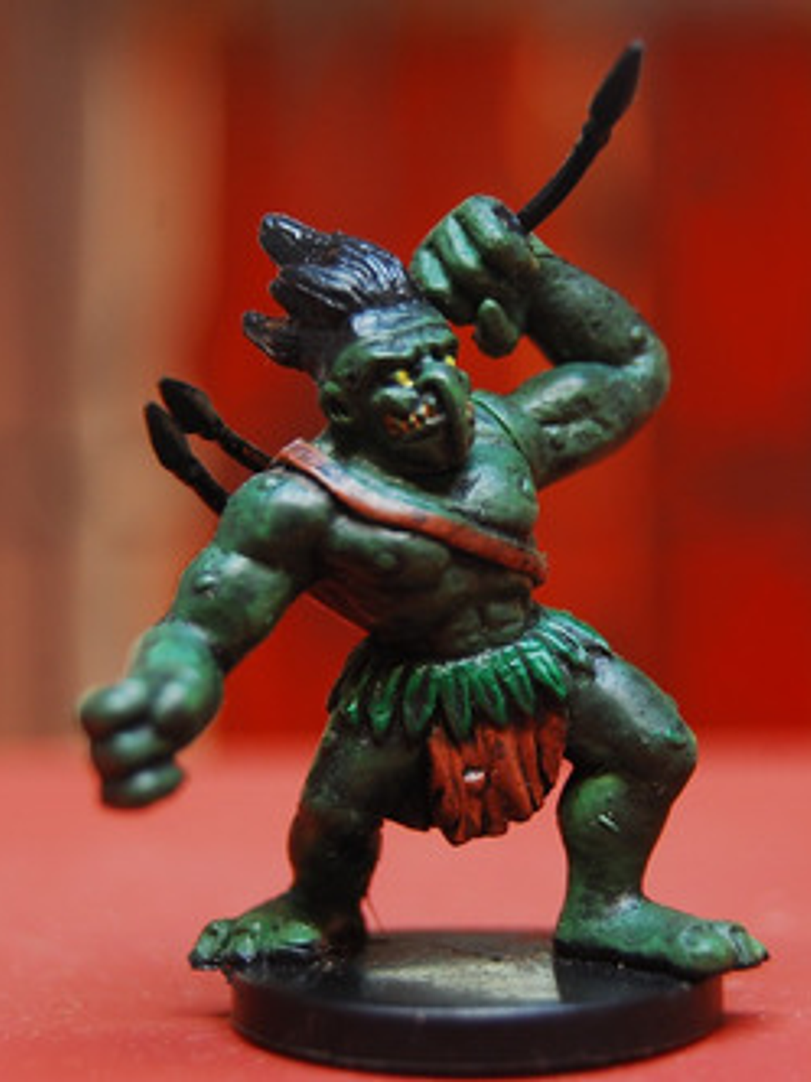 Forest Troll #55 Deathknell Mini Dungeons And Dragons D&d 4