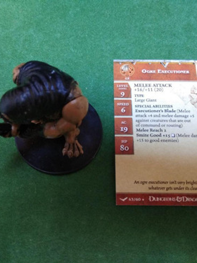 Ogre Executioner #43 Unhallowed Mini Dungeons And Dragons 6