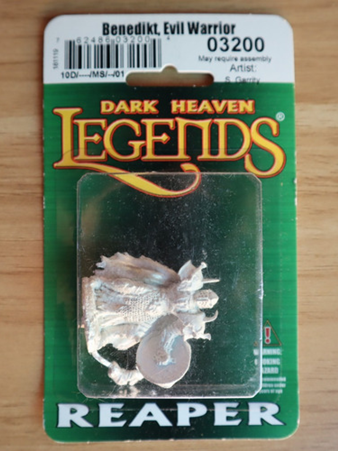 Benedikt Evil Warrior Reaper Legends Mini Dungeons & Dragons 2
