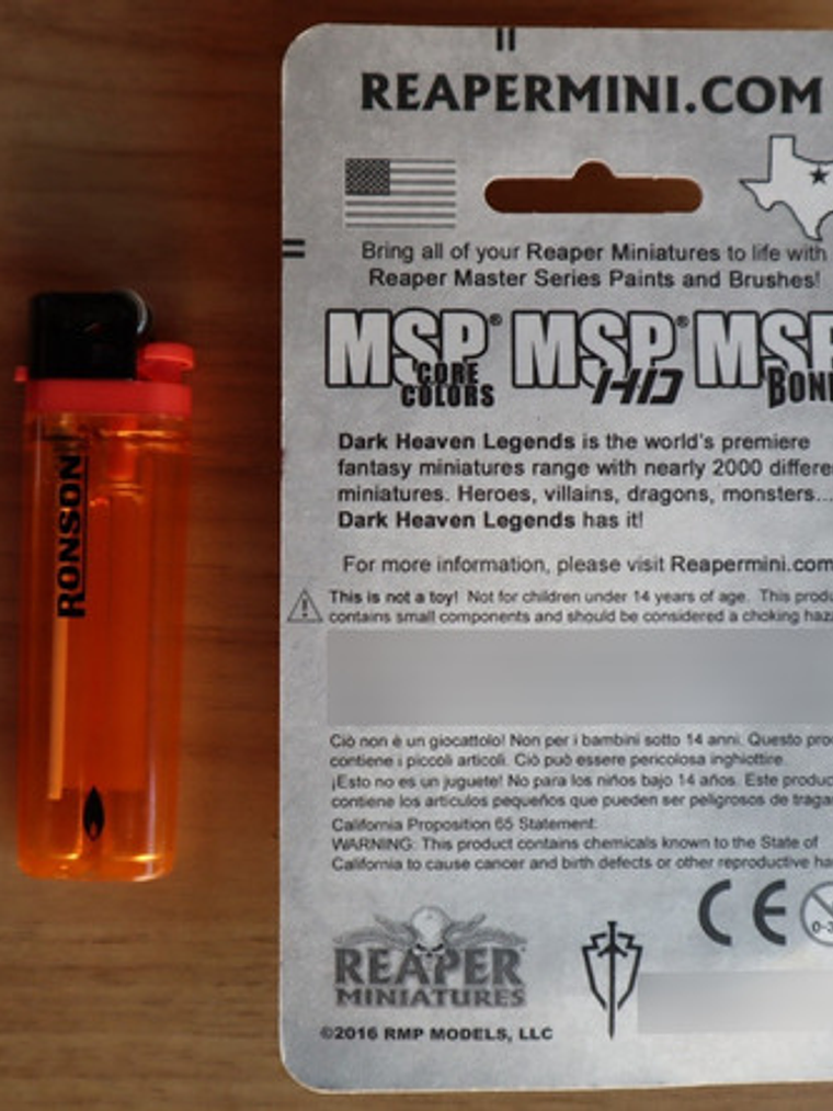 Benedikt Evil Warrior Reaper Legends Mini Dungeons & Dragons 5