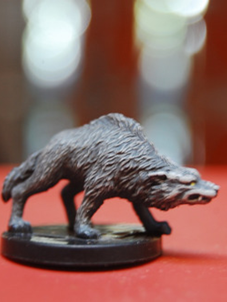 Timber Wolf #27 Deathknell Mini Dungeons And Dragons Dnd D&d 3