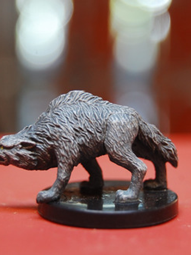 Timber Wolf #27 Deathknell Mini Dungeons And Dragons Dnd D&d 4