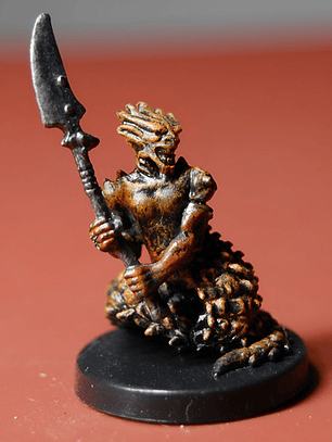 Flamebrother Salamander #40 Angelfire Mini Dungeons Dragons