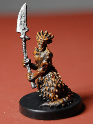 Flamebrother Salamander #40 Angelfire Mini Dungeons Dragons