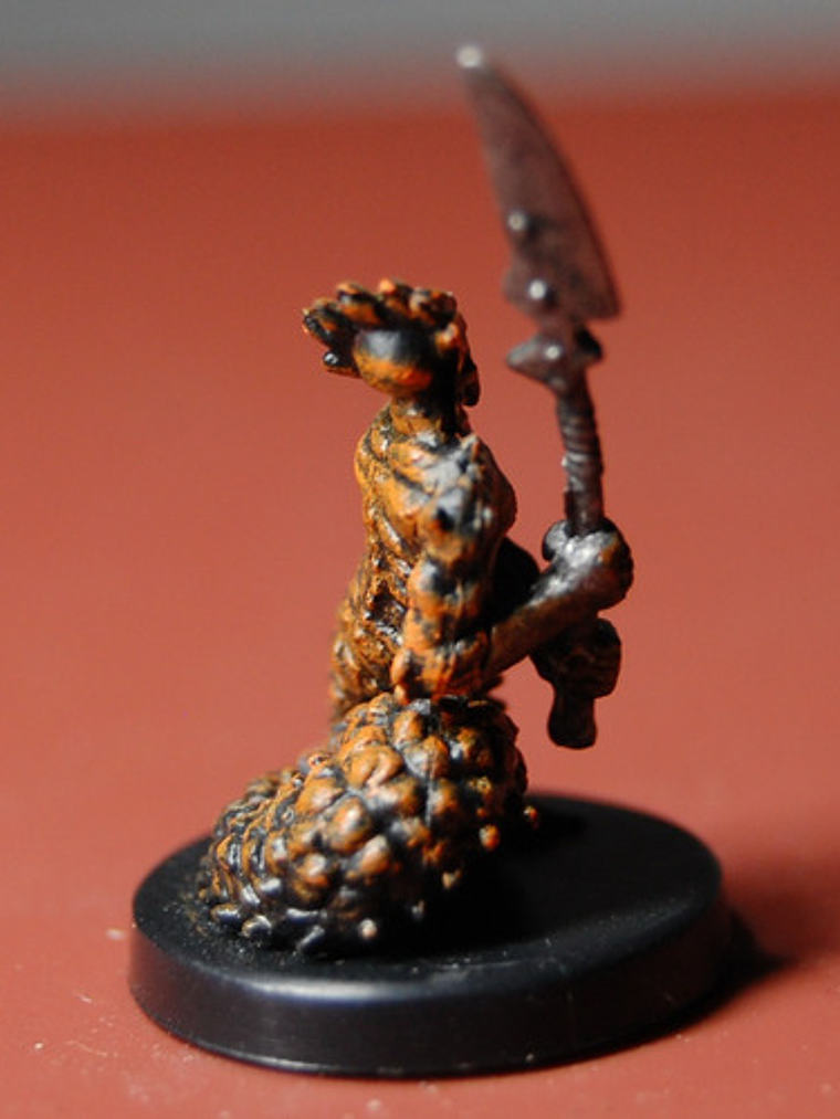 Flamebrother Salamander #40 Angelfire Mini Dungeons Dragons 5