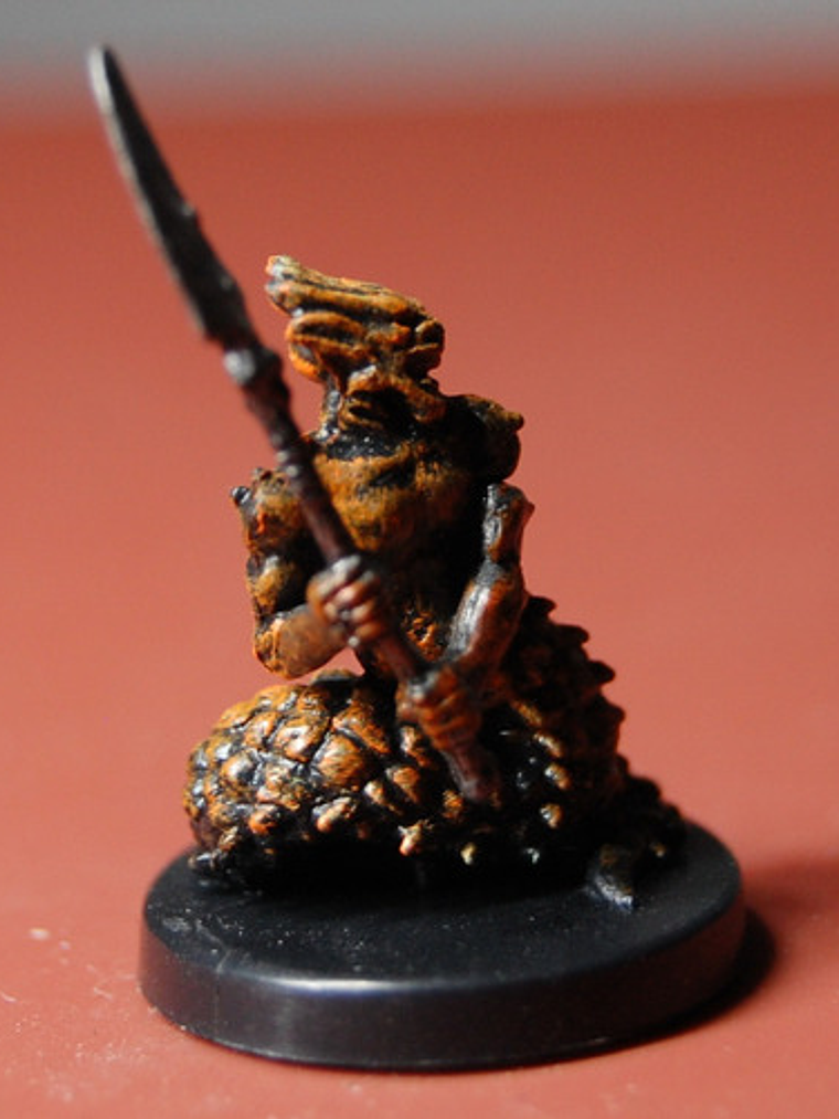 Flamebrother Salamander #40 Angelfire Mini Dungeons Dragons 6