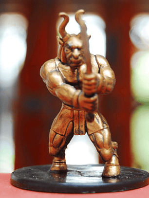 Brass Golem #02 Night Below Mini Dungeons And Dragons Dnd