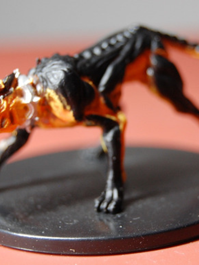 Advanced Hell Hound #31 Deadly Foes Mini Dungeons & Dragons 2