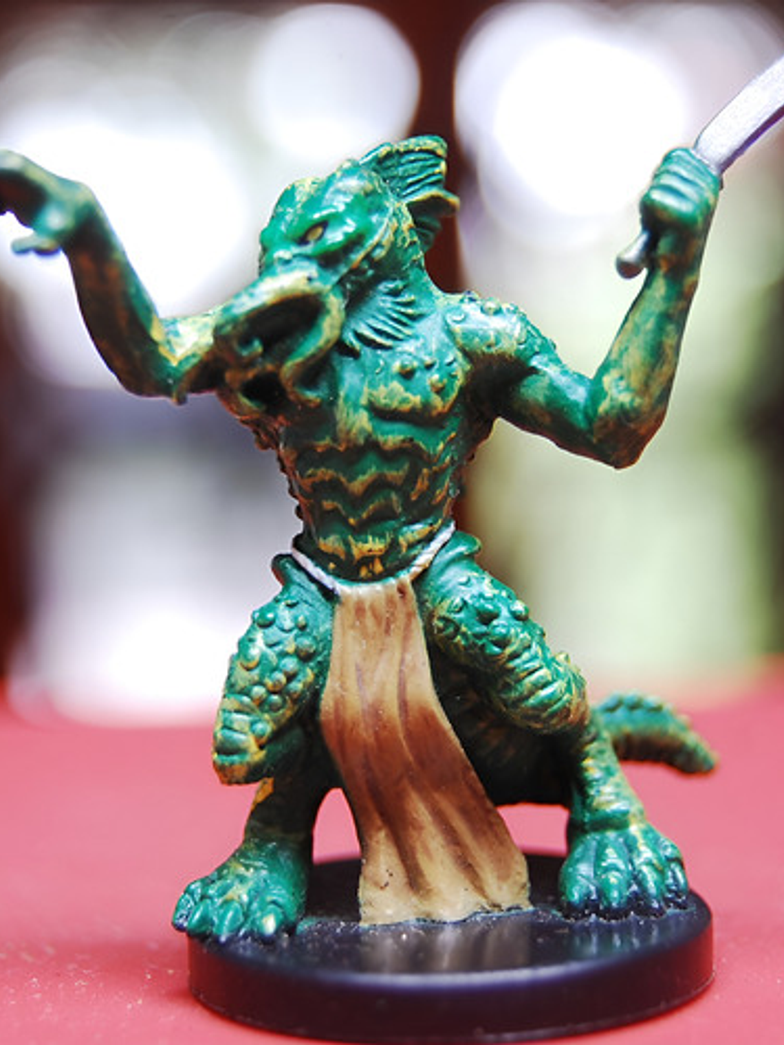 Half-illithid Lizardfolk #34 Aberrations Mini Dungeons Dnd 1