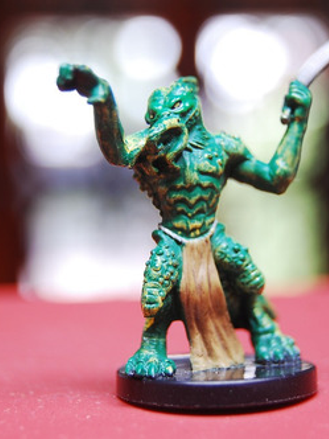 Half-illithid Lizardfolk #34 Aberrations Mini Dungeons Dnd 2