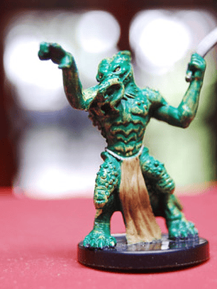Half-illithid Lizardfolk #34 Aberrations Mini Dungeons Dnd