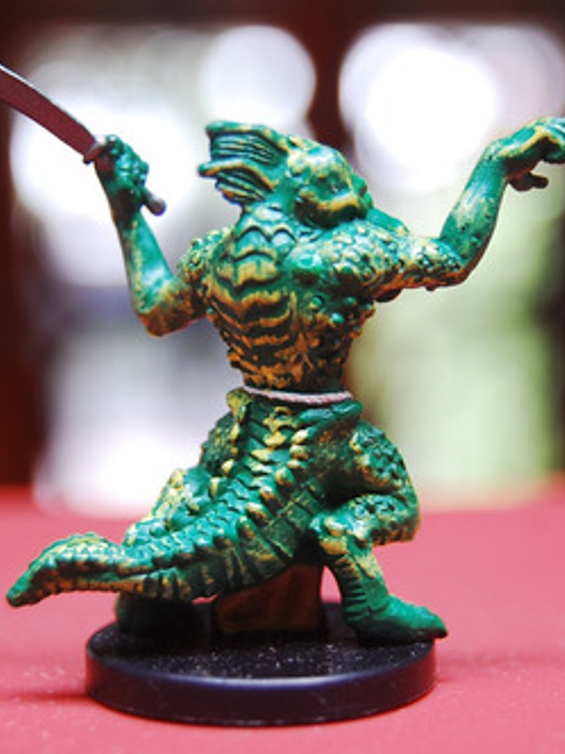 Half-illithid Lizardfolk #34 Aberrations Mini Dungeons Dnd 3