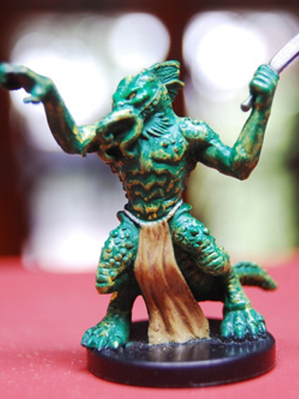 Half-illithid Lizardfolk #34 Aberrations Mini Dungeons Dnd 5