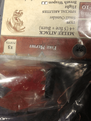 Fire Mephit #52 Unhallowed Miniatura Dungeons And Dragons