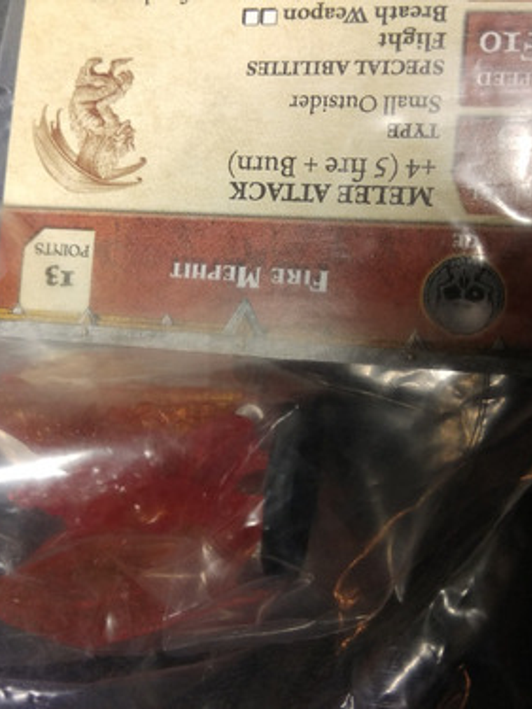 Fire Mephit #52 Unhallowed Miniatura Dungeons And Dragons 2