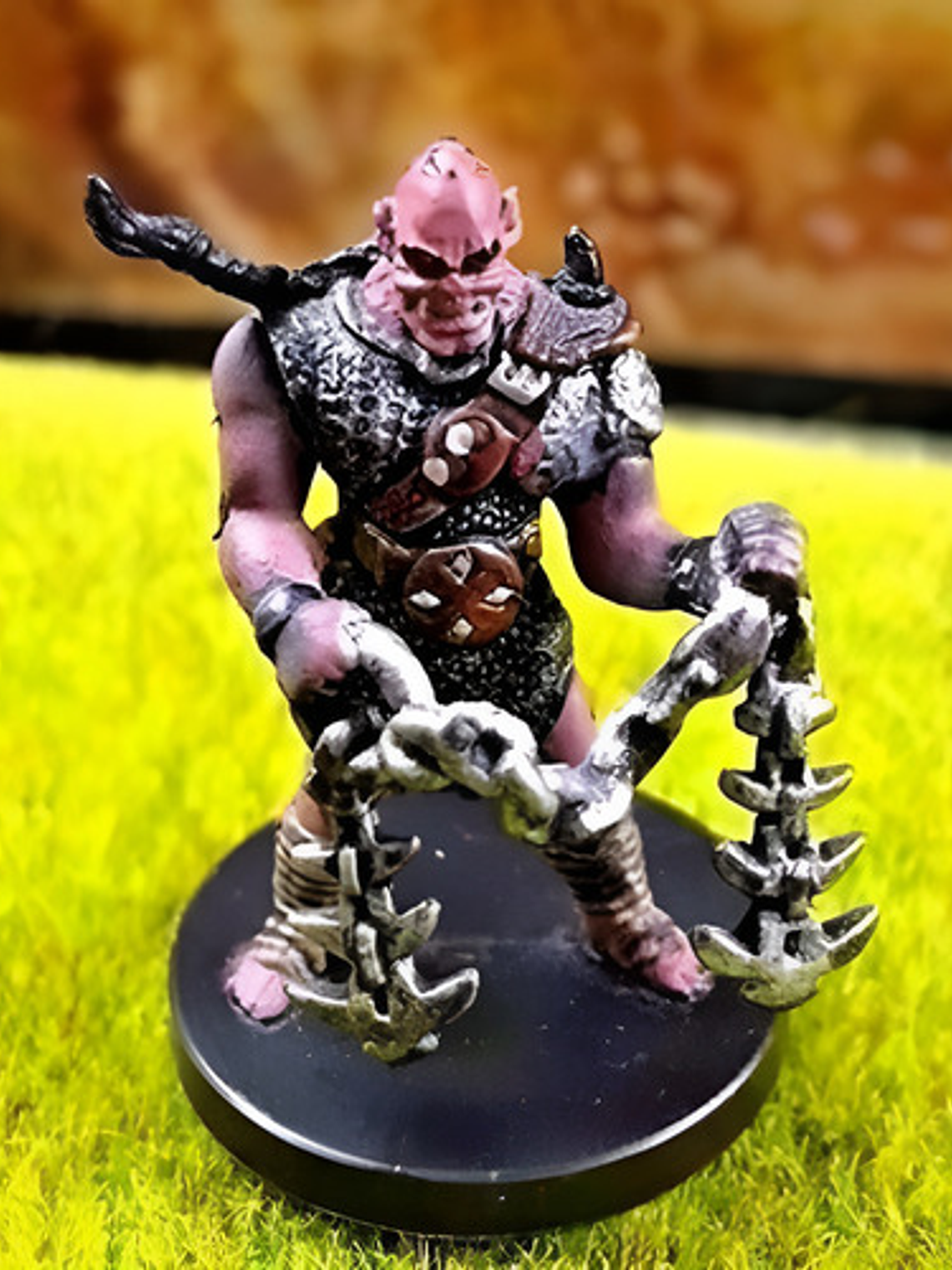 Rask Half-orc Chainfighter #22 Deathknell Dungeons & Dragons 1
