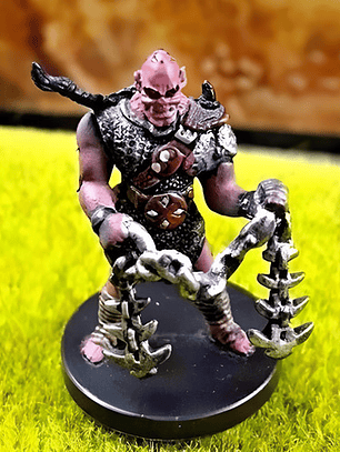 Rask Half-orc Chainfighter #22 Deathknell Dungeons & Dragons