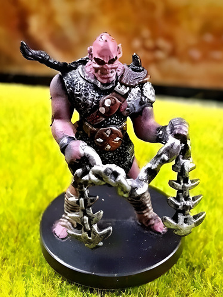 Rask Half-orc Chainfighter #22 Deathknell Dungeons & Dragons 1