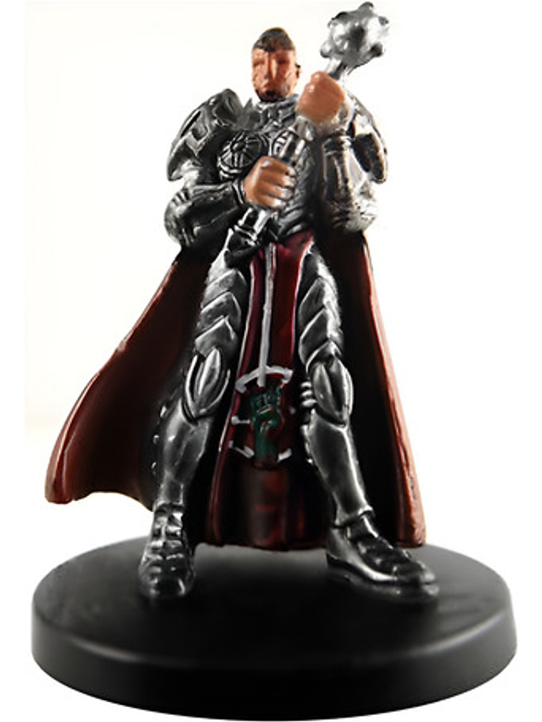 Human Cleric Of Bane #35 Archfiends Mini Dungeons & Dragons 1