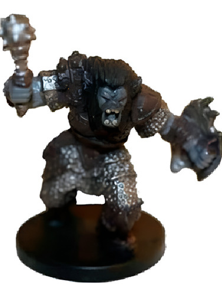 Orc Mauler #55 War Drums Miniatura Dungeons And Dragons 1
