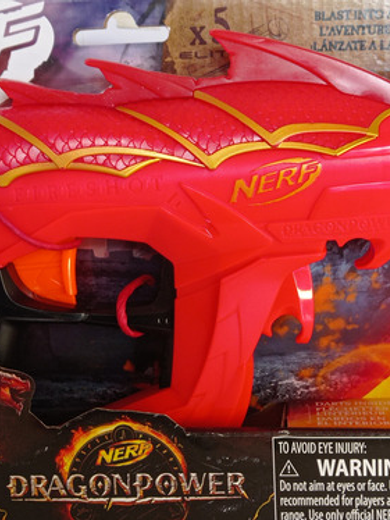 Lanzador Nerf Dragon Power Fireshot Dungeons And Dragons 4