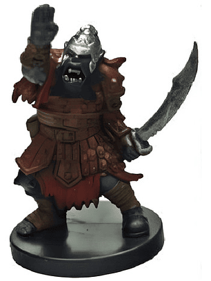 Orc Sergeant #57 Aberrations Miniatura Dungeons And Dragons