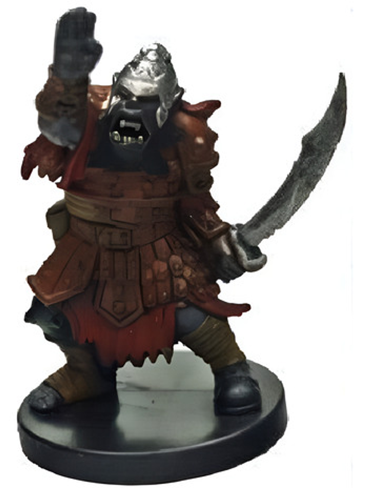 Orc Sergeant #57 Aberrations Miniatura Dungeons And Dragons 1
