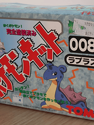 Modelo Armable Lapras 1998 Tomy Pokemon Japón