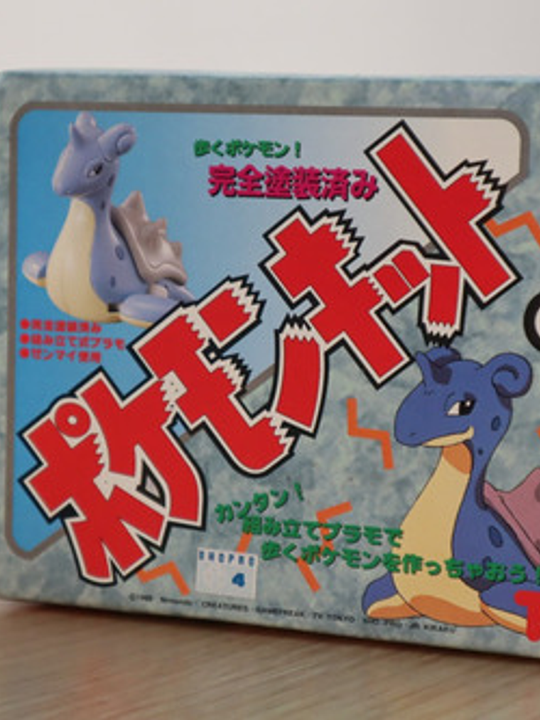 Modelo Armable Lapras 1998 Tomy Pokemon Japón 2
