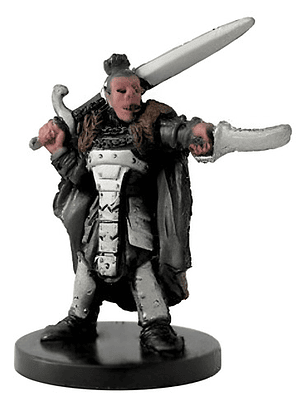 Half-orc Fighter #43 Harbinger Miniatura Dungeons & Dragons