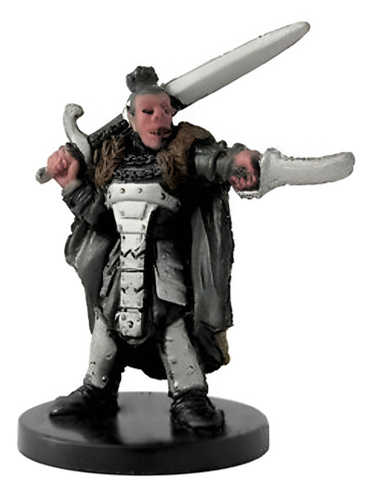 Half-orc Fighter #43 Harbinger Miniatura Dungeons & Dragons 1
