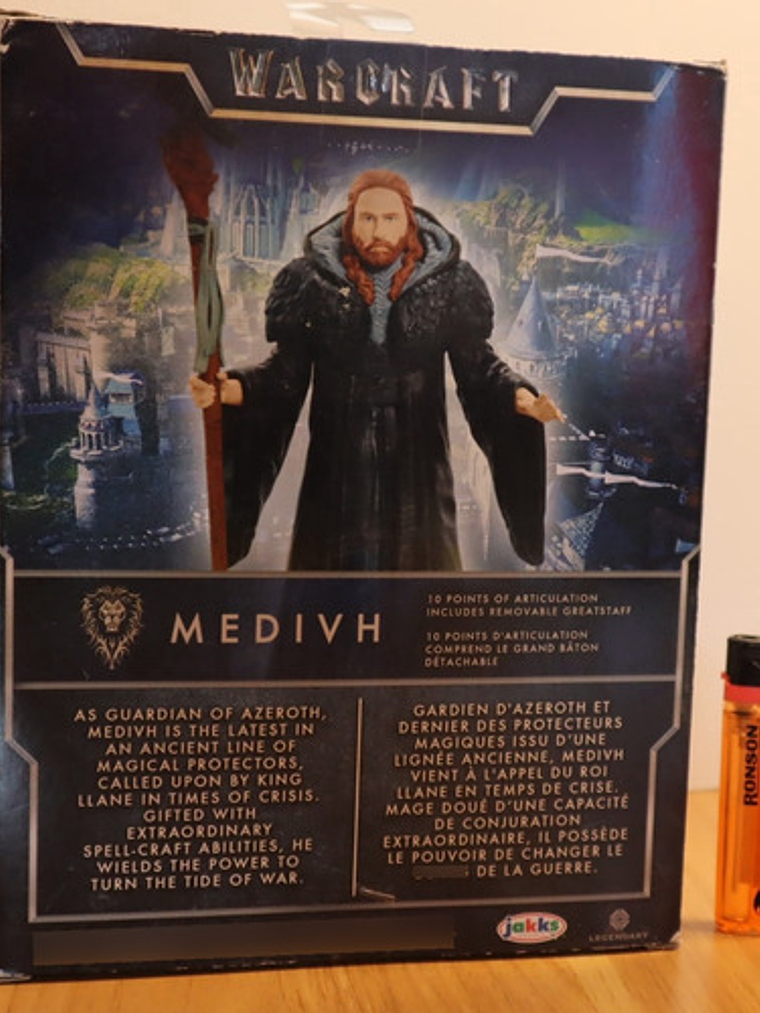 Medivh Warcraft 2016 Jakks Blizzard 5