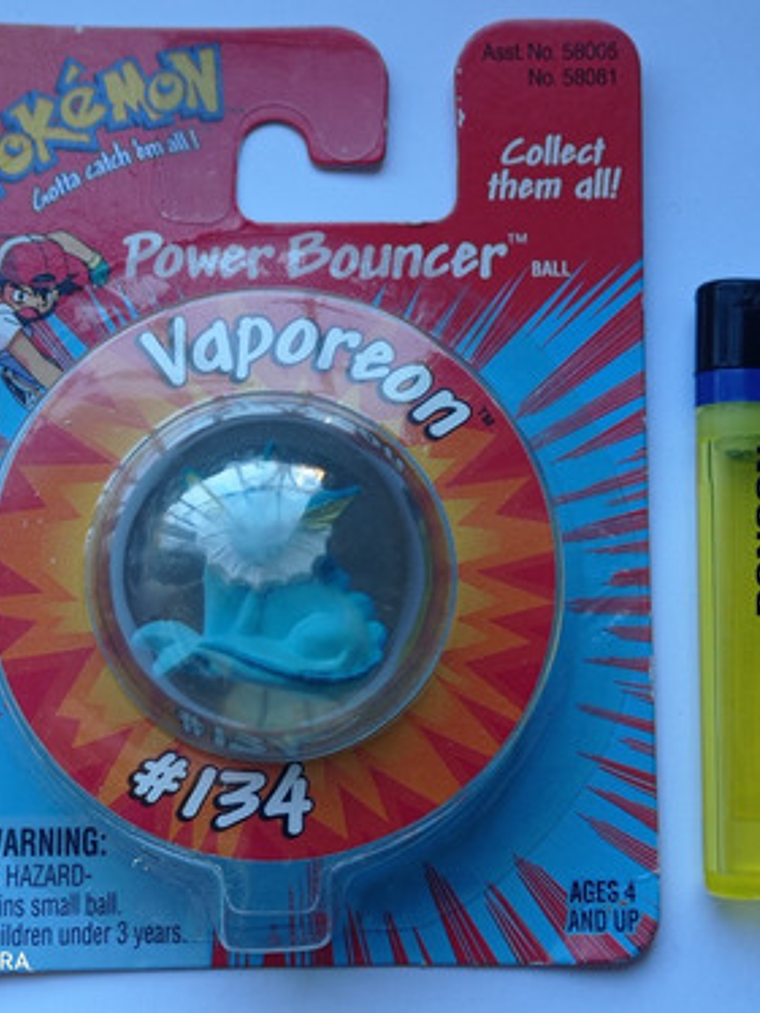 Vaporeon Power Bouncer 1999 Hasbro Pokemon Nintendo 2