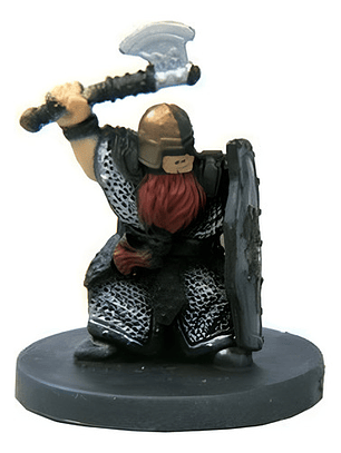 Dwarf Axefighter #03 Harbinger Mini Dungeons And Dragons