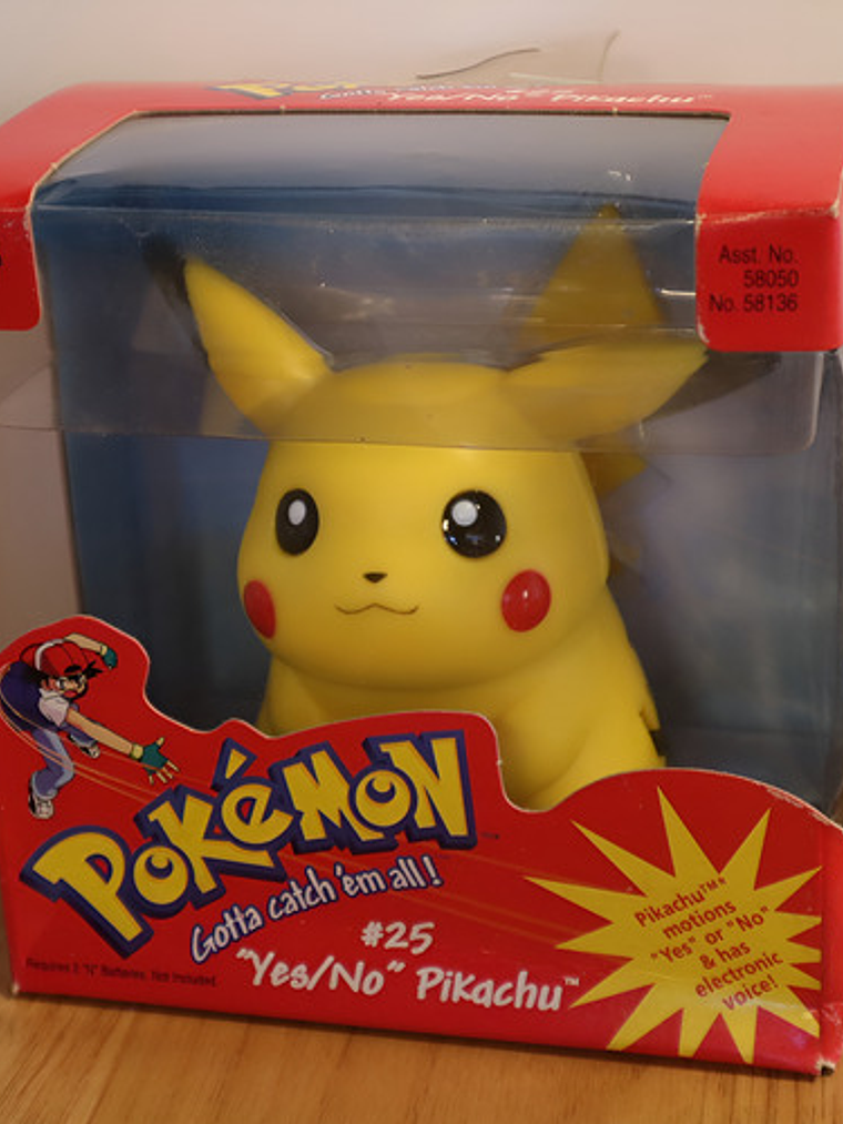 Pikachu 1999 Nintendo Hasbro Pokemon Electronic 1