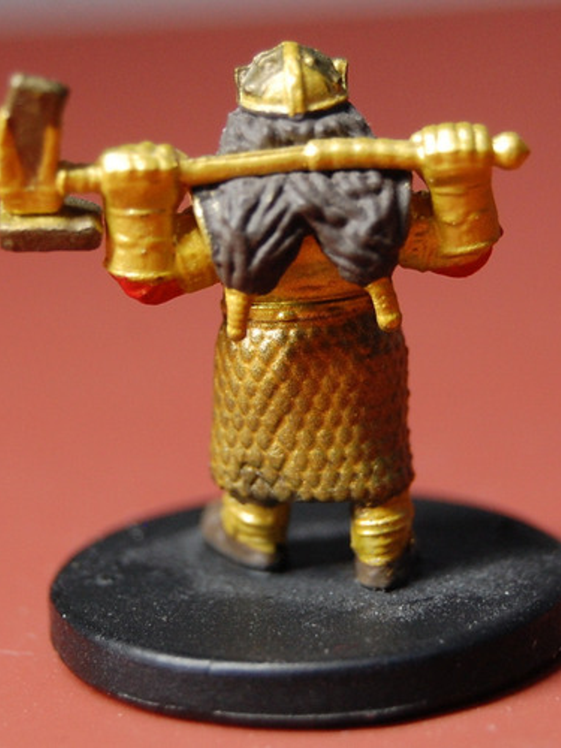 Gold Dwarf Female Cleric + Invi #47 Icons Dungeons & Dragons 3
