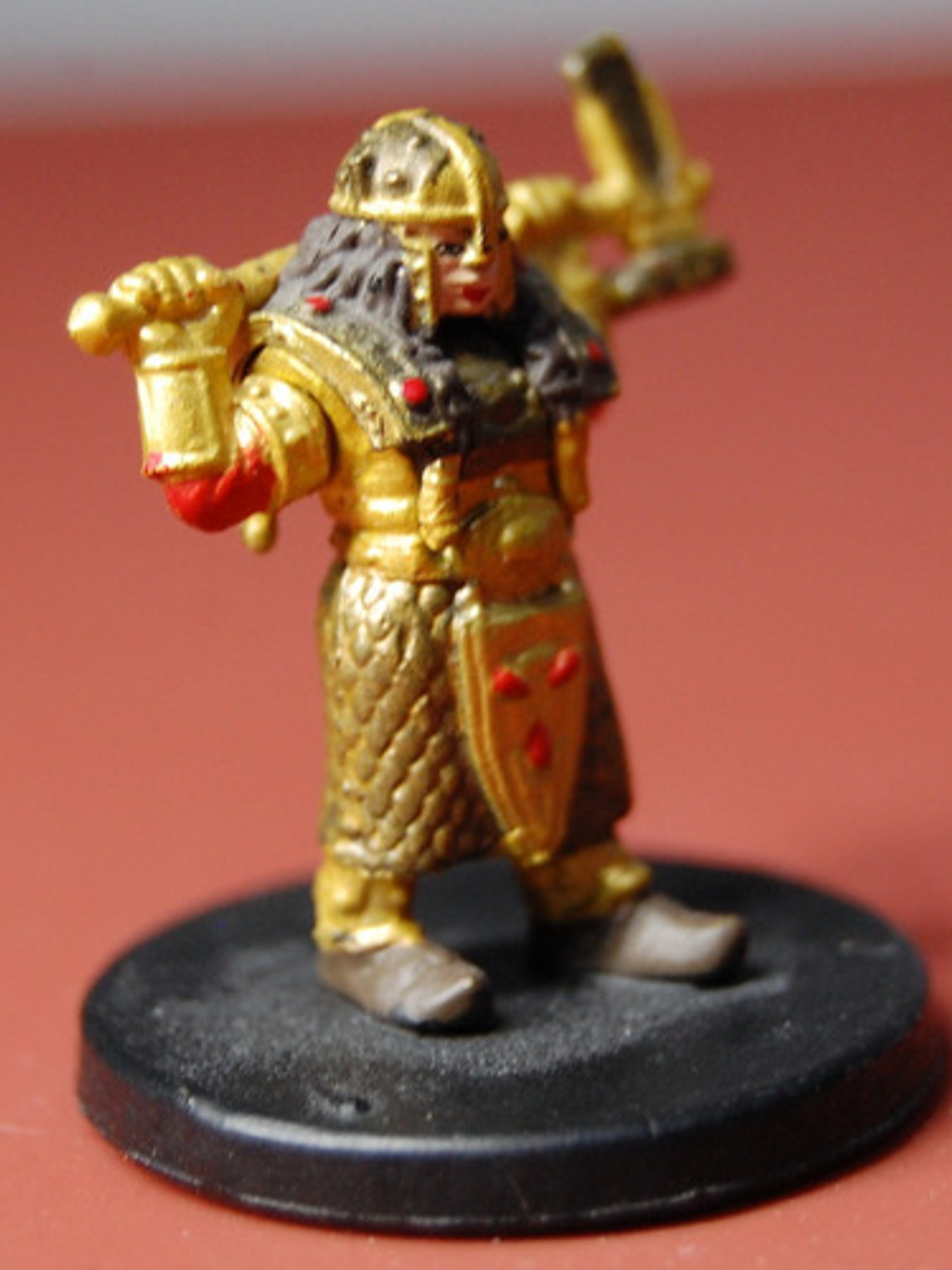 Gold Dwarf Female Cleric + Invi #47 Icons Dungeons & Dragons 4