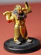 Gold Dwarf Female Cleric + Invi #47 Icons Dungeons & Dragons - Miniatura 4