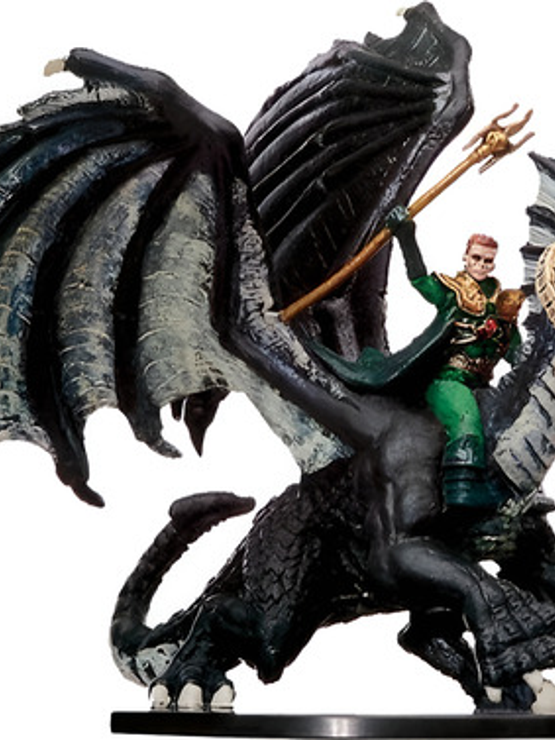 Sorcerer On Black Dragon Dragon #55 Promo Dungeons Dragons 1