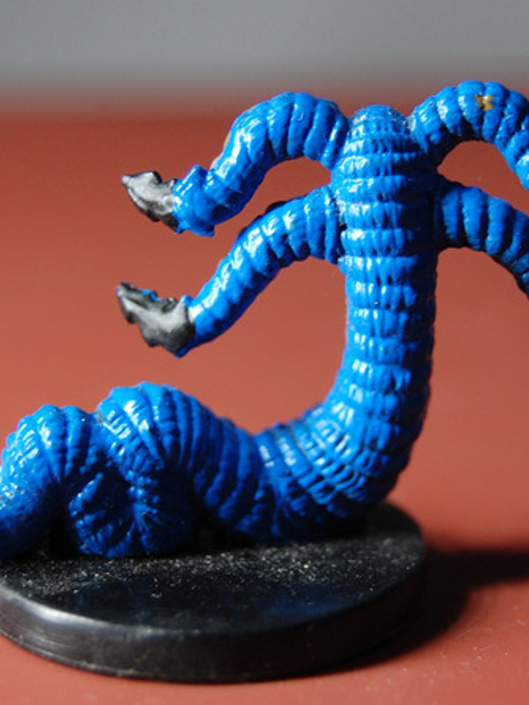 Grick #45 Dungeons Of Dread Miniatura Dungeons And Dragons 4