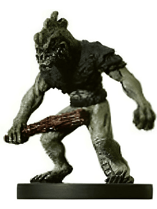 Troglodyte Thug #59 War Drums Miniatura Dungeons And Dragons
