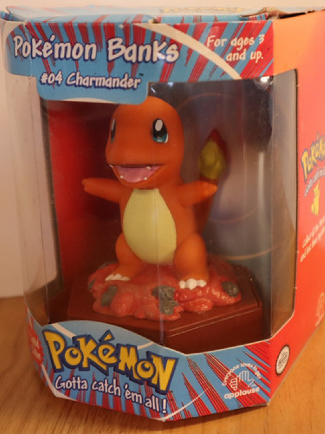 Alcancia Charmander 1999 Nintendo Applause Pokemon 1