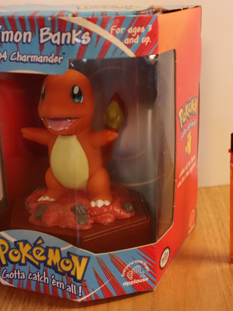 Alcancia Charmander 1999 Nintendo Applause Pokemon 2