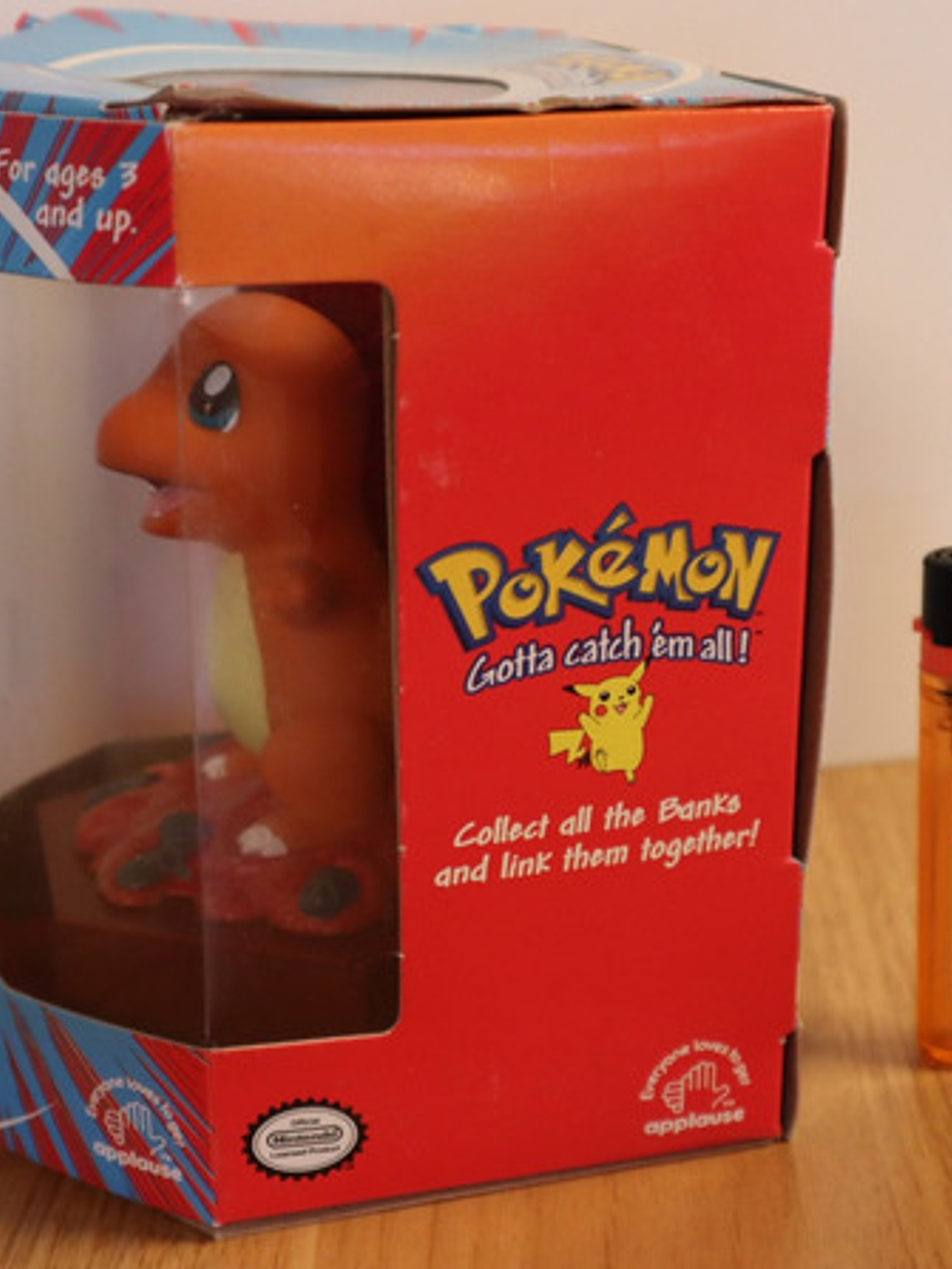 Alcancia Charmander 1999 Nintendo Applause Pokemon 4